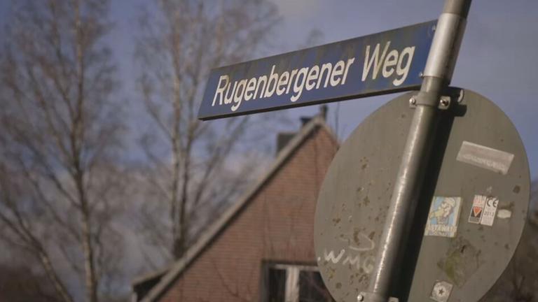 Straßenschild in Hamburg