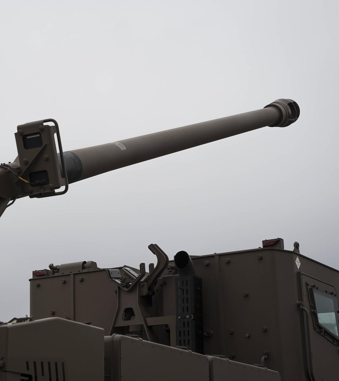 Panzer des deutsch-französische Konzern KNDS in Bourges