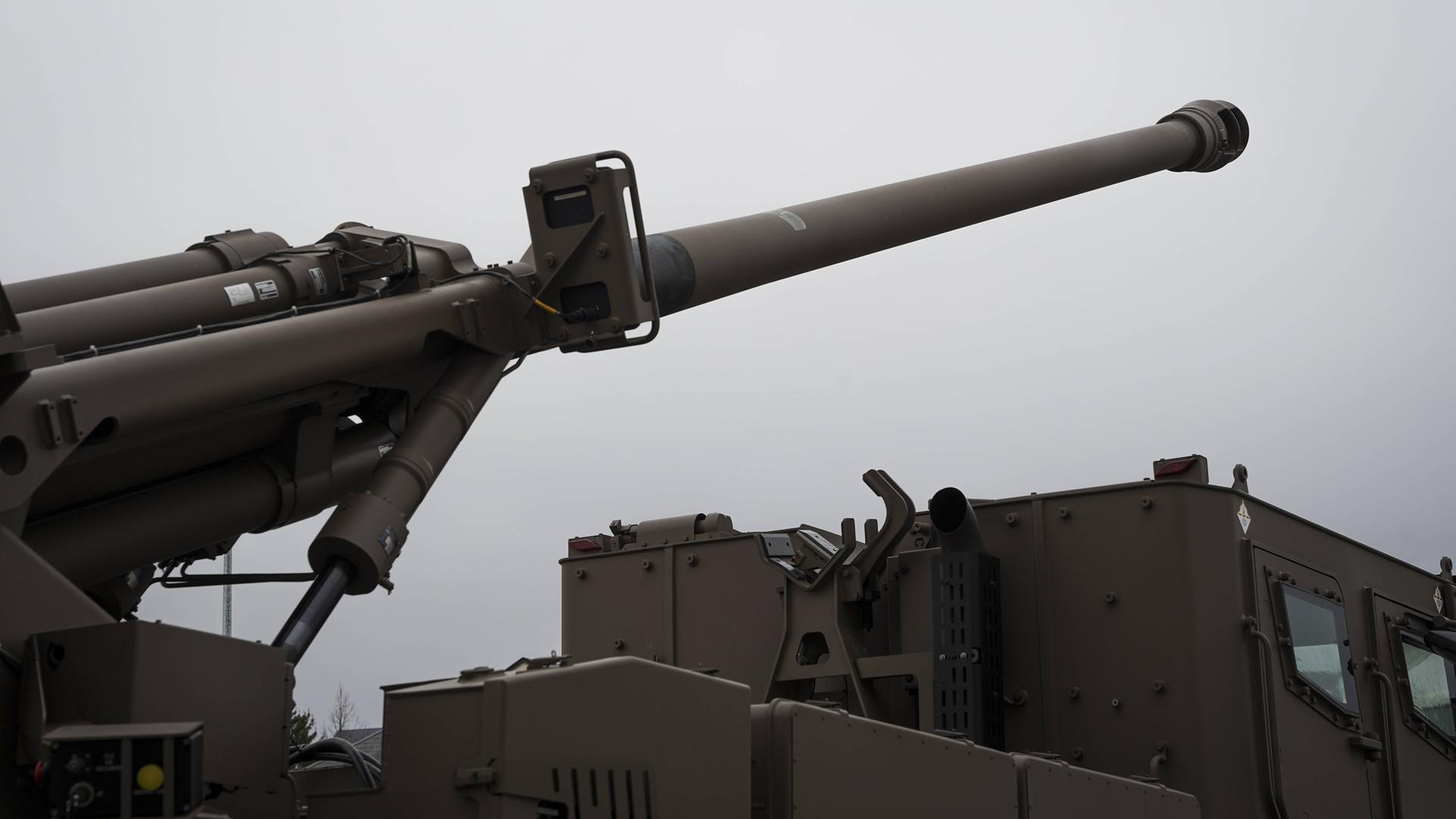 Panzer des deutsch-französische Konzern KNDS in Bourges