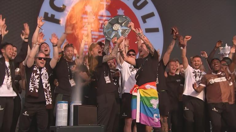 Aufstiegsfeier FC St. Pauli