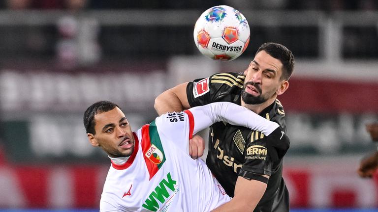 Alexis Claude-Maurice (links) und Rani Khedira rangeln um den Ball