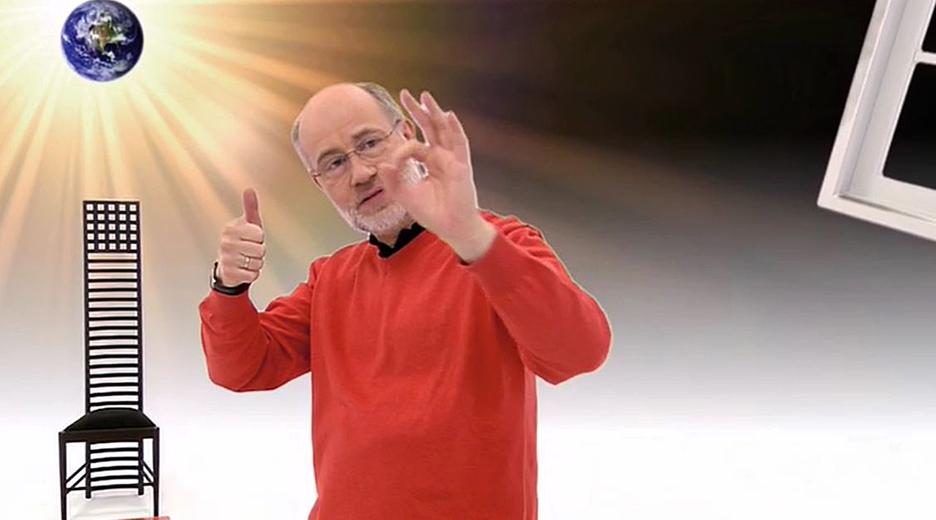Harald Lesch im Studio