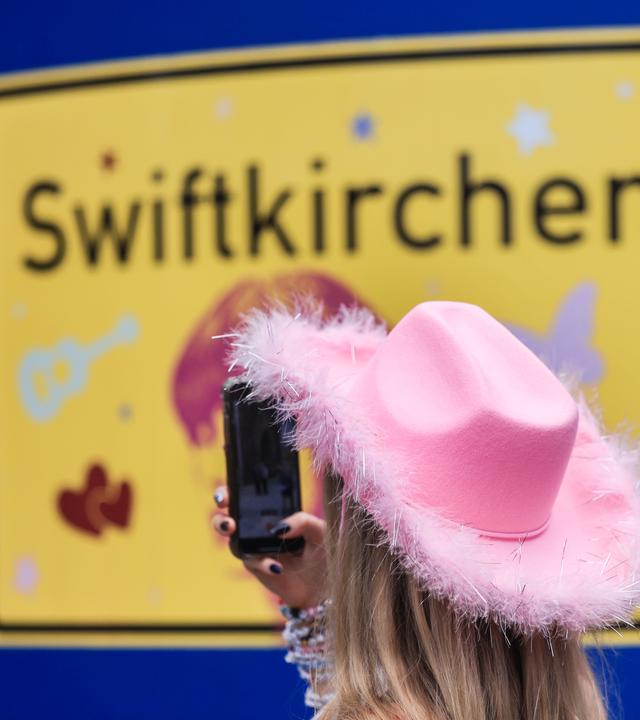 Swiftkirchen-Schild