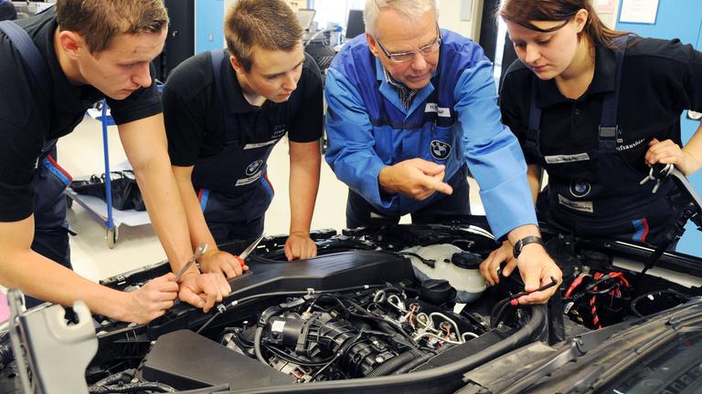Ausbildung im BMW-Werk Leipzig, Archivbild