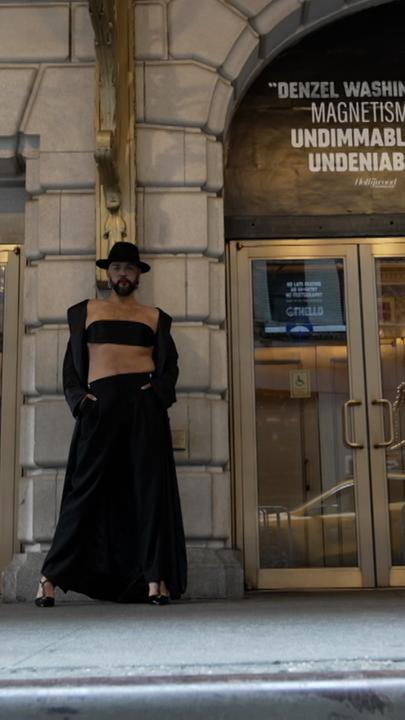 Pariss Roman in New York in den USA.