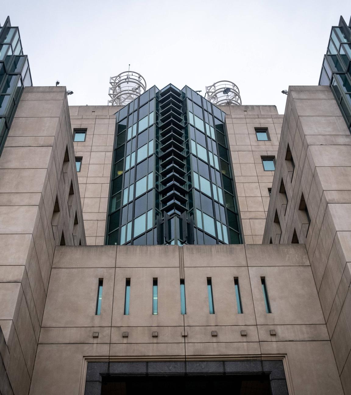 Das Hauptquartier des britischen Auslandsgeheimdienstes MI6 ("Military Intelligence Section 6") am 22.03.2024 in London. 