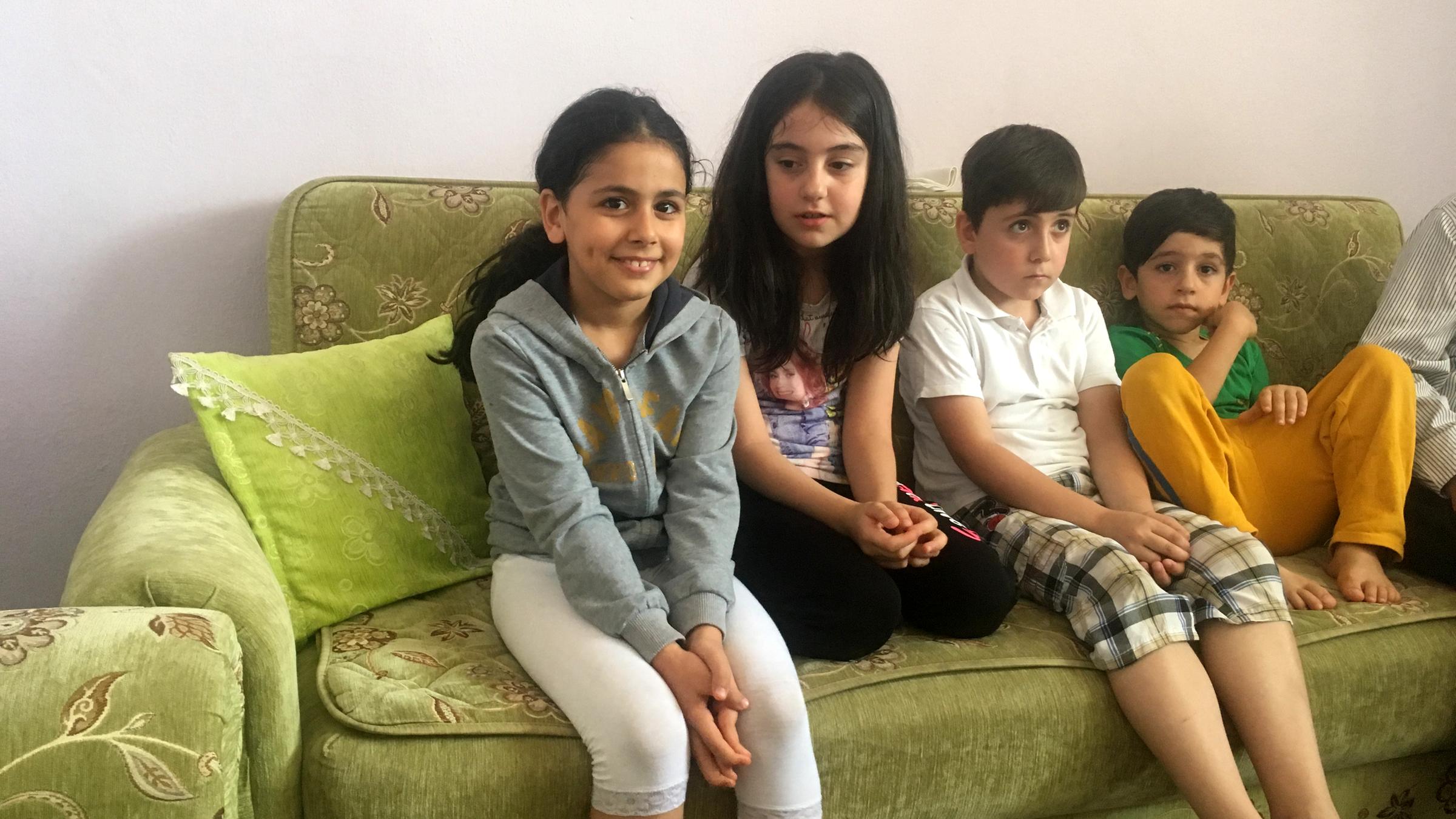 Bei den blutigen Gefechten vor drei Jahren in Sur wurde diese Familie aus ihrem Haus vertrieben. Sie leben von 200 Euro im Monat. 