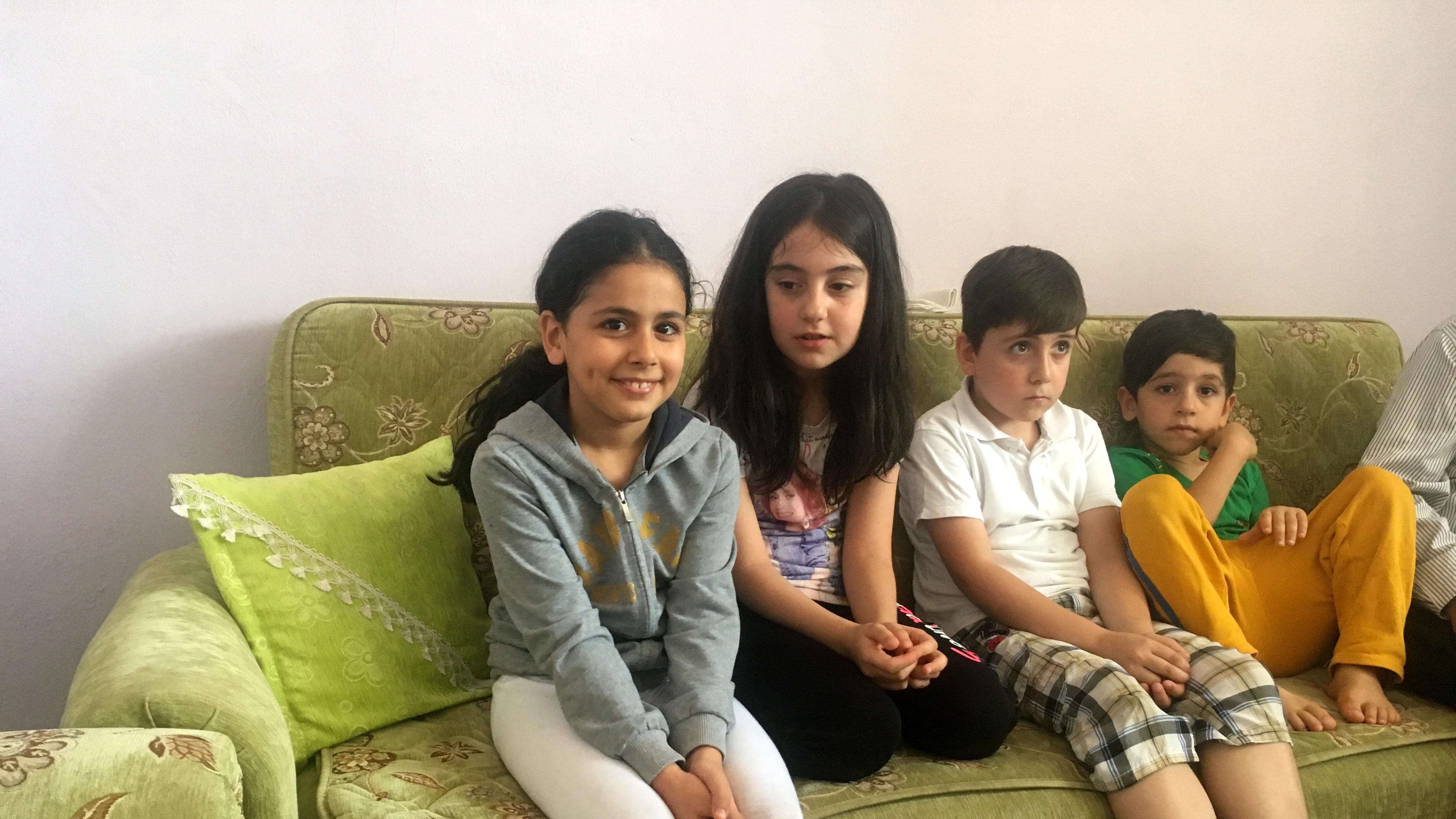 Bei den blutigen Gefechten vor drei Jahren in Sur wurde diese Familie aus ihrem Haus vertrieben. Sie leben von 200 Euro im Monat. 