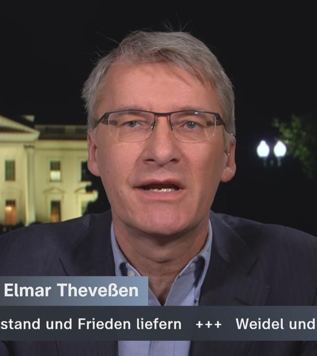 ZDF-Korrespondent Elmar Theveßen berichtet aus Washington