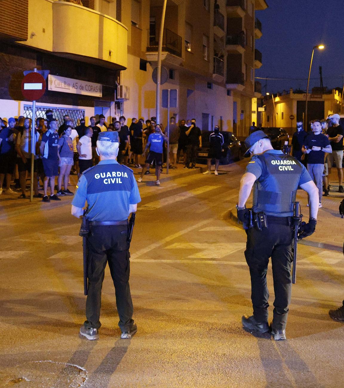 Polizisten in Torre Pacheco
