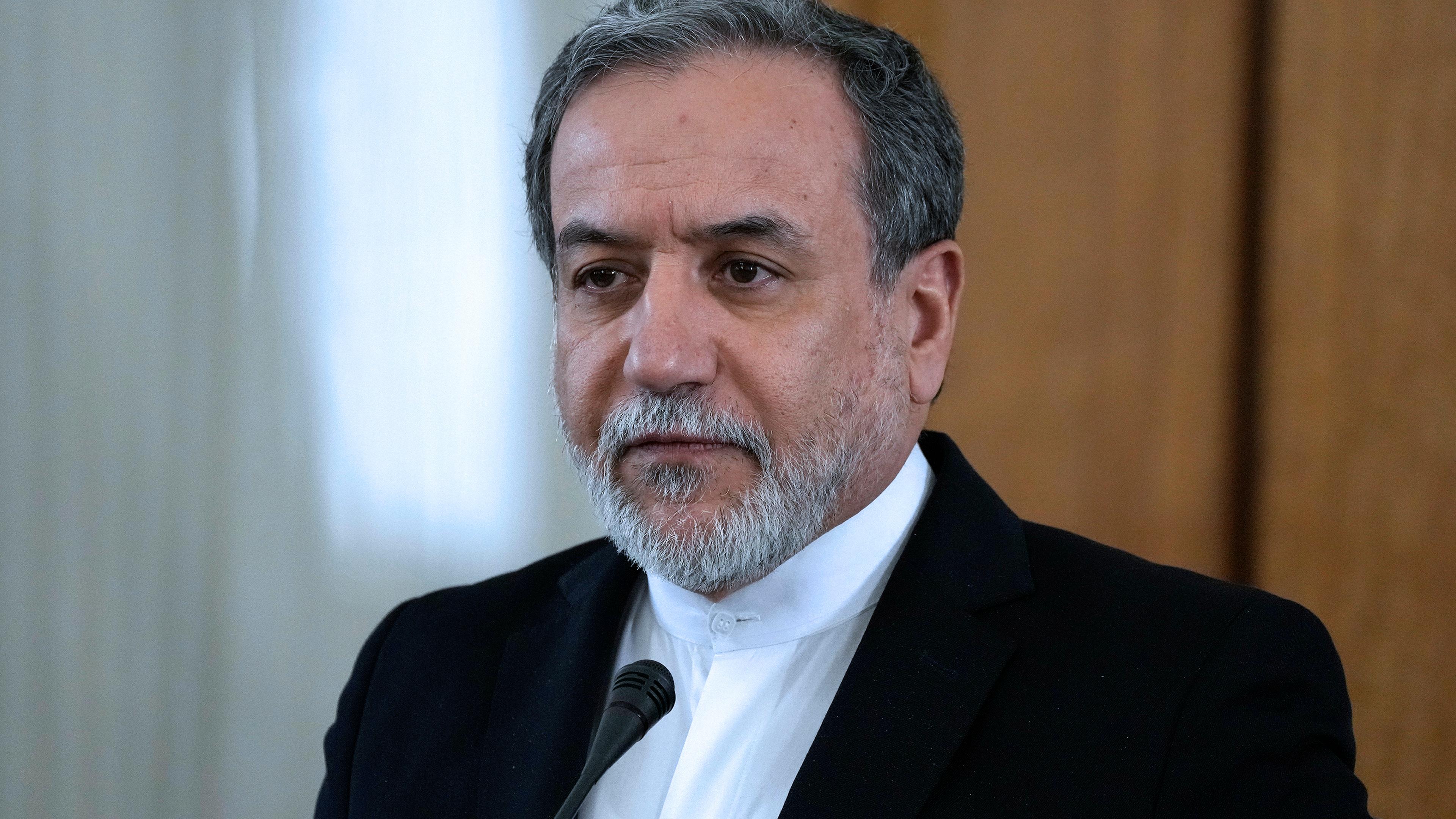 Irans Außenminister Araghtschi