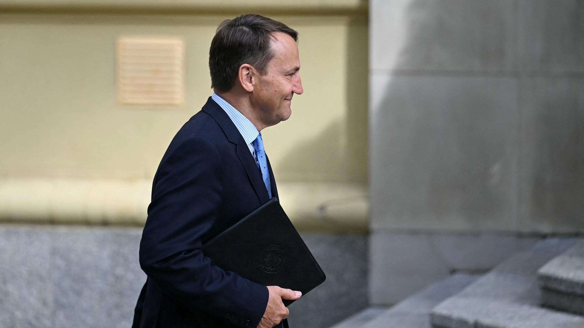 Polnische Außenminister Radoslaw Sikorski