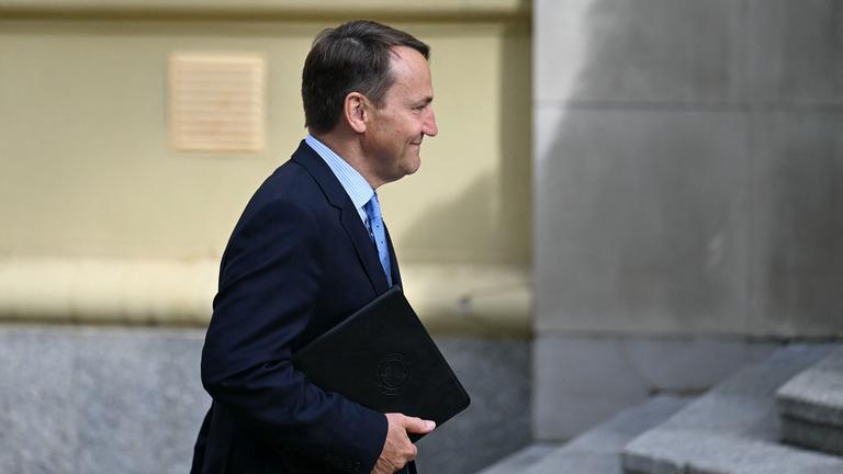 Polnische Außenminister Radoslaw Sikorski