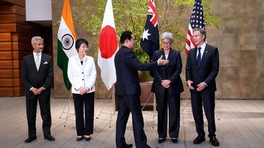 Die Außenminister der Quad-Gruppe treffen in Tokio zusammen