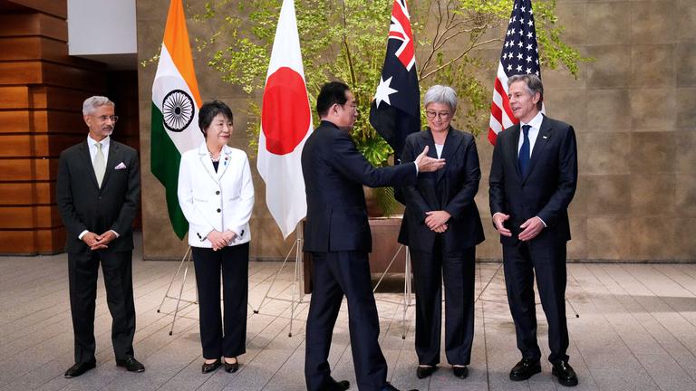 Die Außenminister der Quad-Gruppe treffen in Tokio zusammen