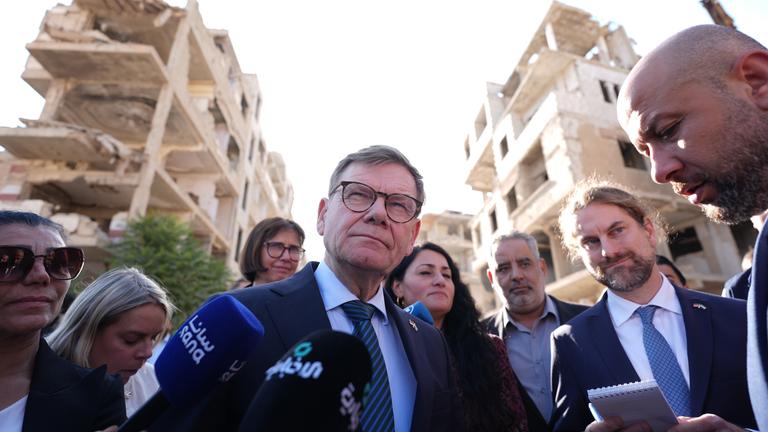 Syrien, Harasta: Außenminister Johann Wadephul in Syrien, 2025