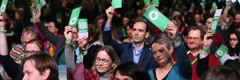 Ausserordentliche Bundesdelegiertenkonferenz von Bündnis 90/Die Grünen in Berlin