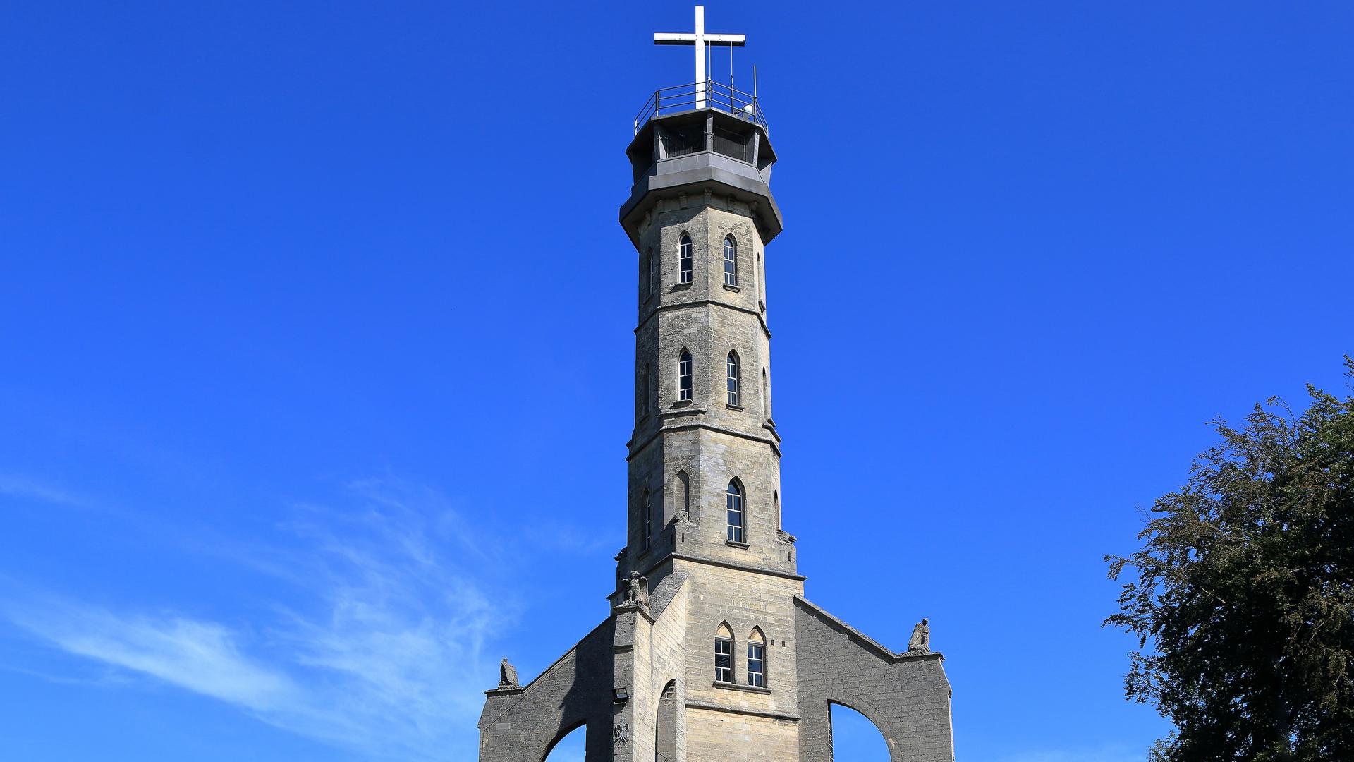 Wilhelmina-Aussichtsturm im niederländischen Valkenburg