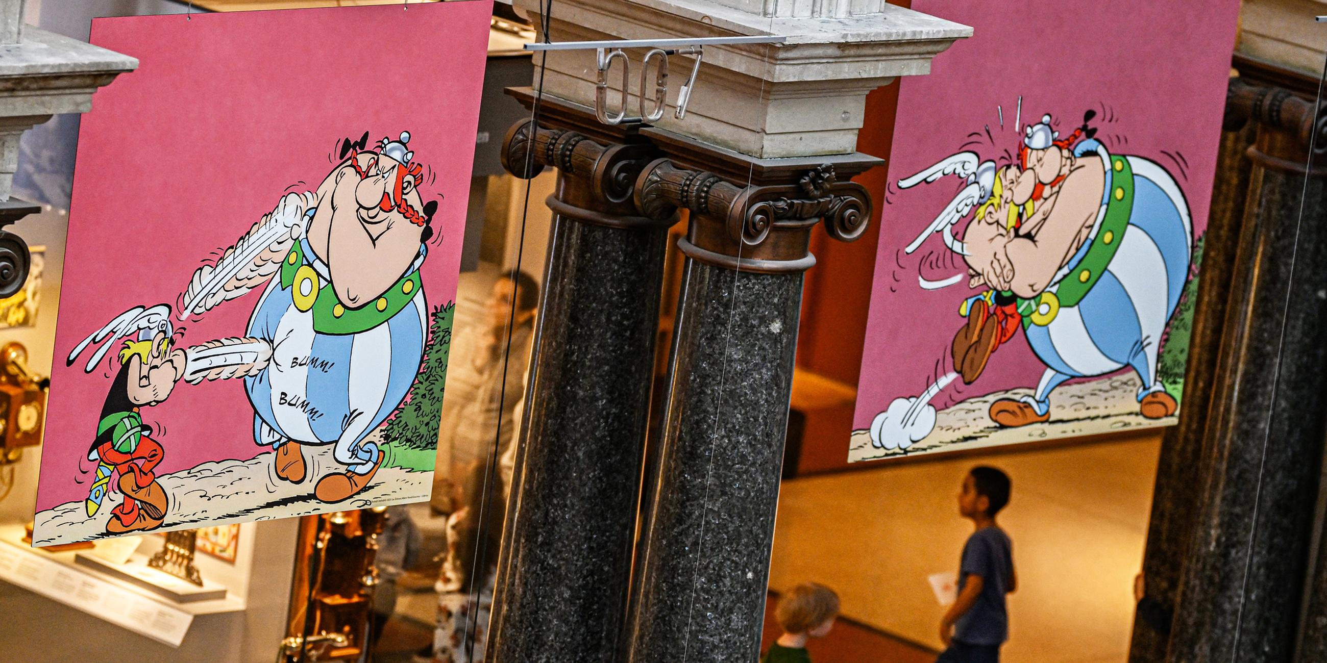 Ausstellung "Uderzo - Von Asterix bis Zaubertrank" im Museum für Kommunikation