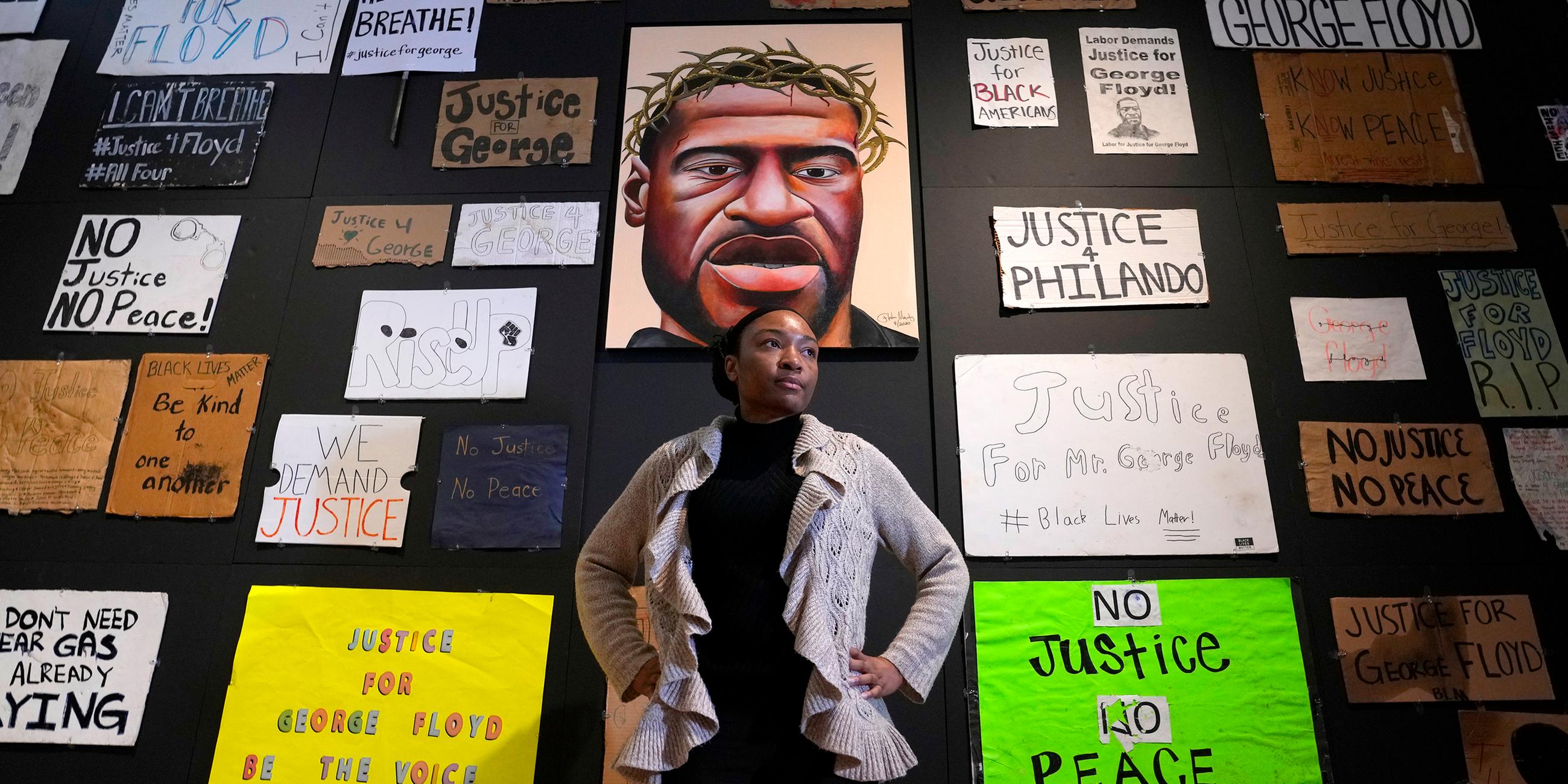 Ausstellung "Twin Flames: The George Floyd Uprising from Minneapolis to Phoenix"