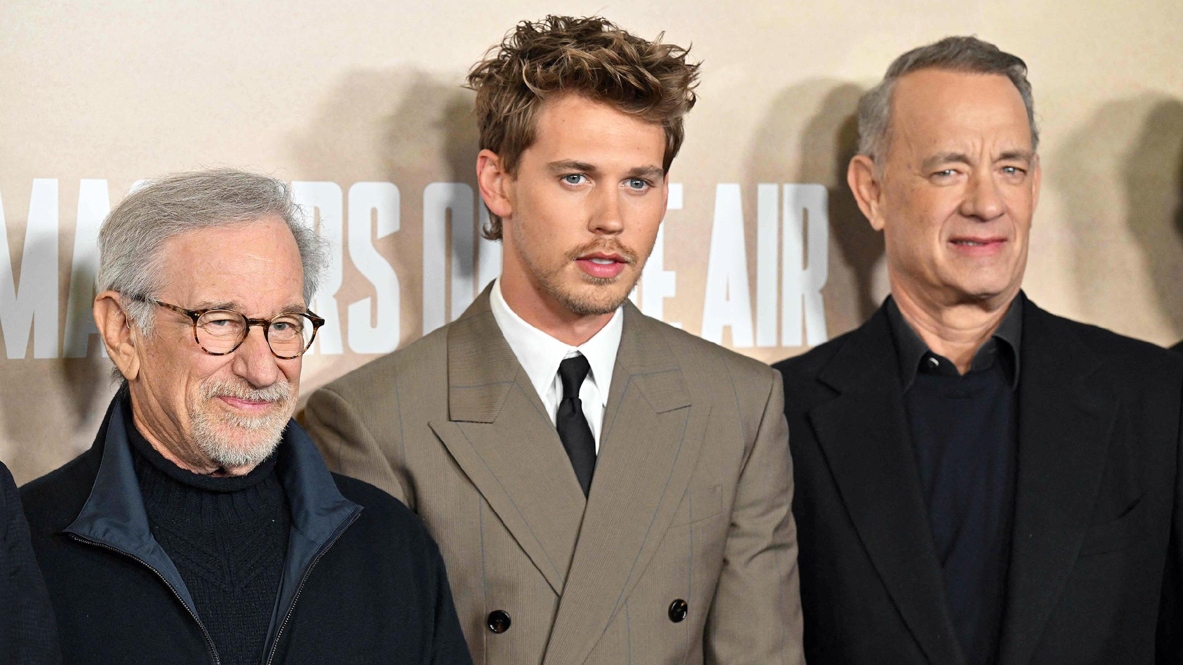 Austin Butler, Tom Hanks, Steven Spielberg
