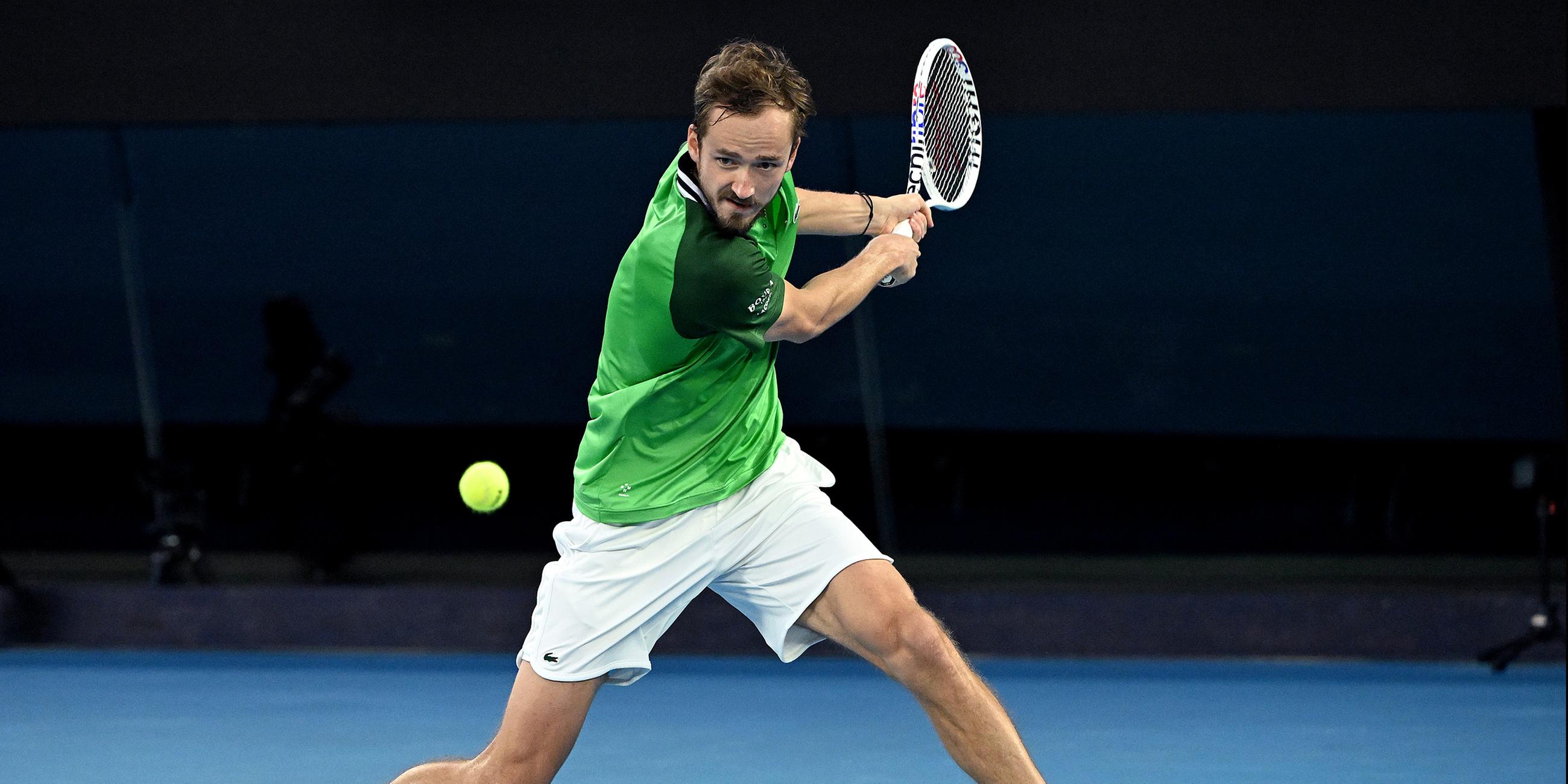 Daniil Medwedew in Aktion. 