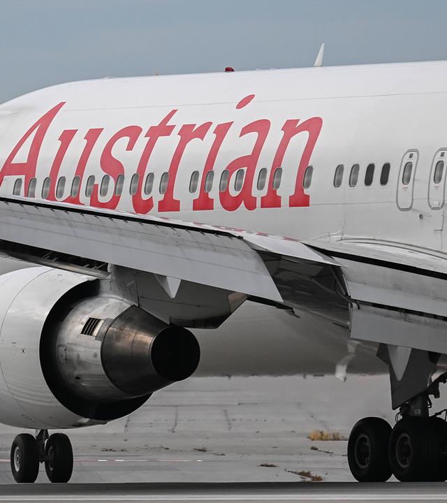 Symbolbild: Ein Jet von Austrian Airlines
