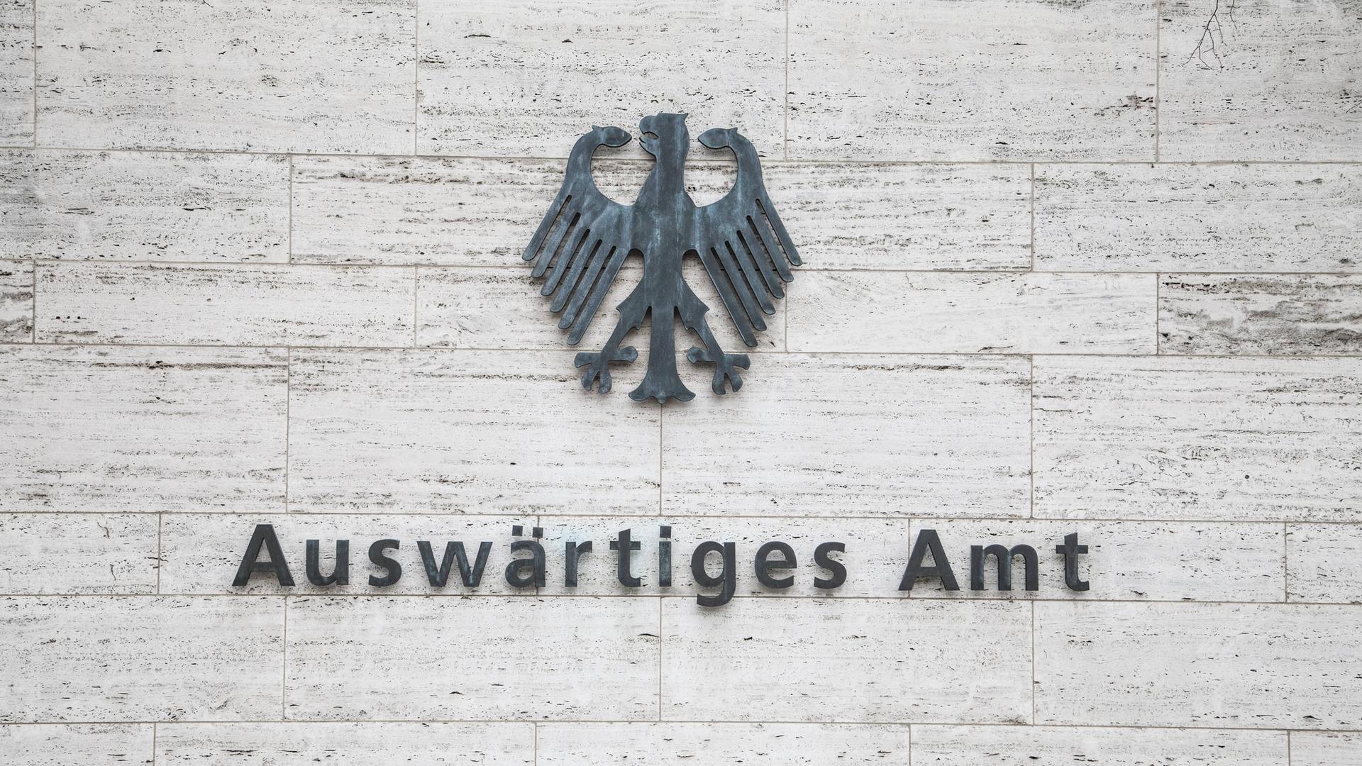 Das Auswärtige Amt in Berlin