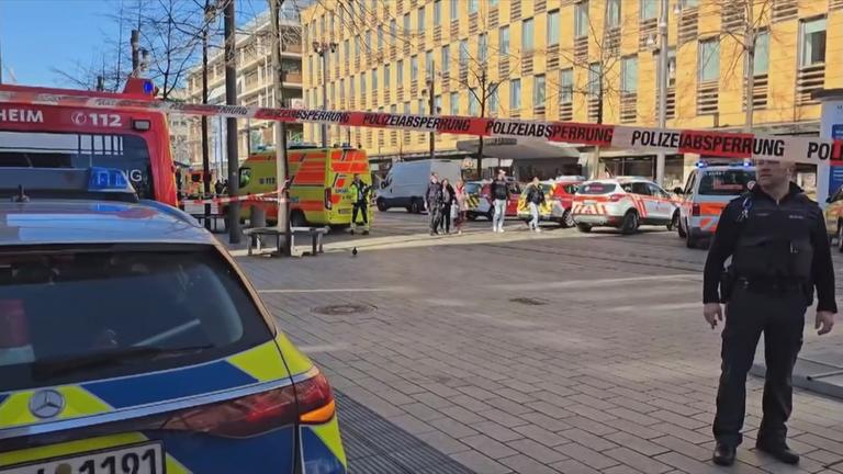 Polizeieinsatz Mannheim