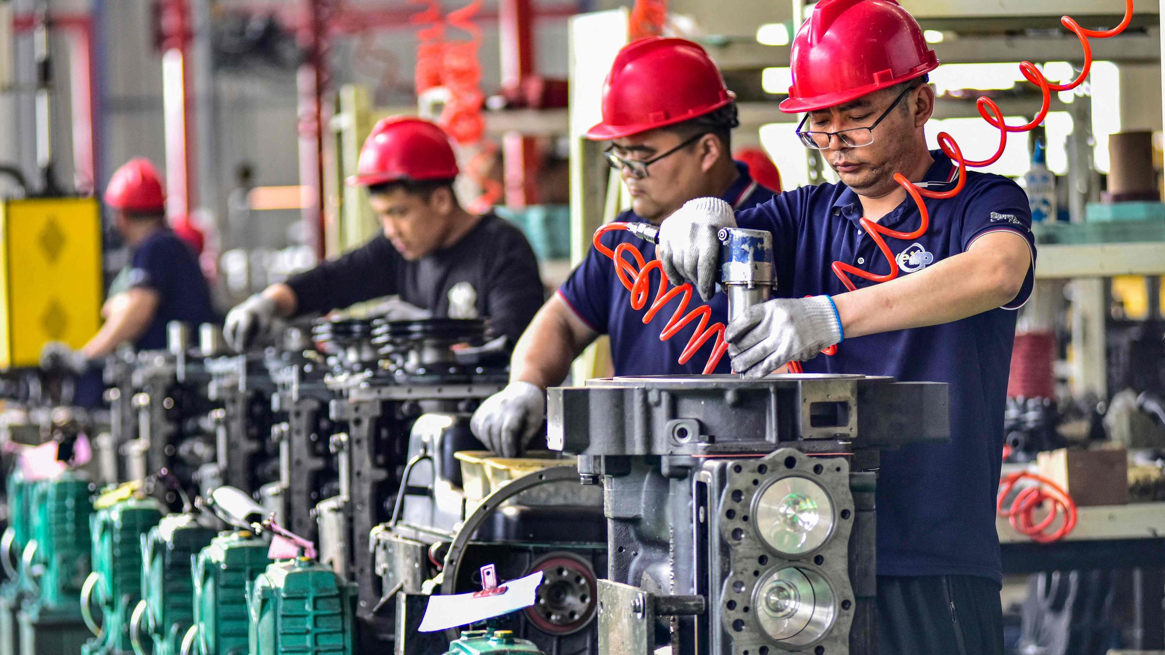 Motorenproduktion in China