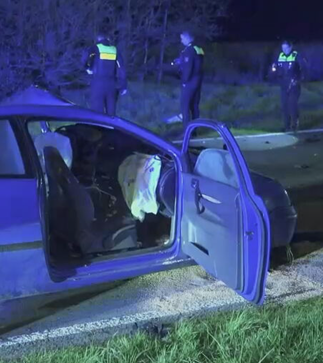 Schwerer Verkehrsunfall mit fünf Jugendlichen