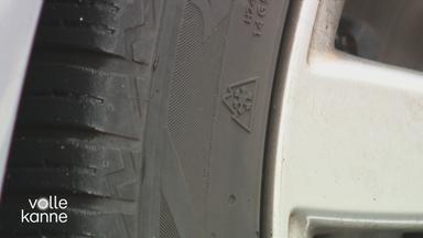 Autoreifen mit Winter-Symbol