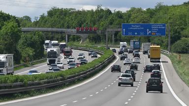 Autobahn - Dichter Verkehr