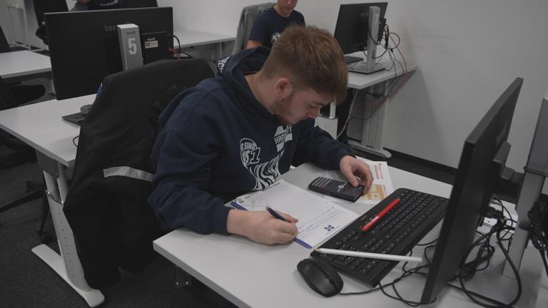 Azubis im Unterricht