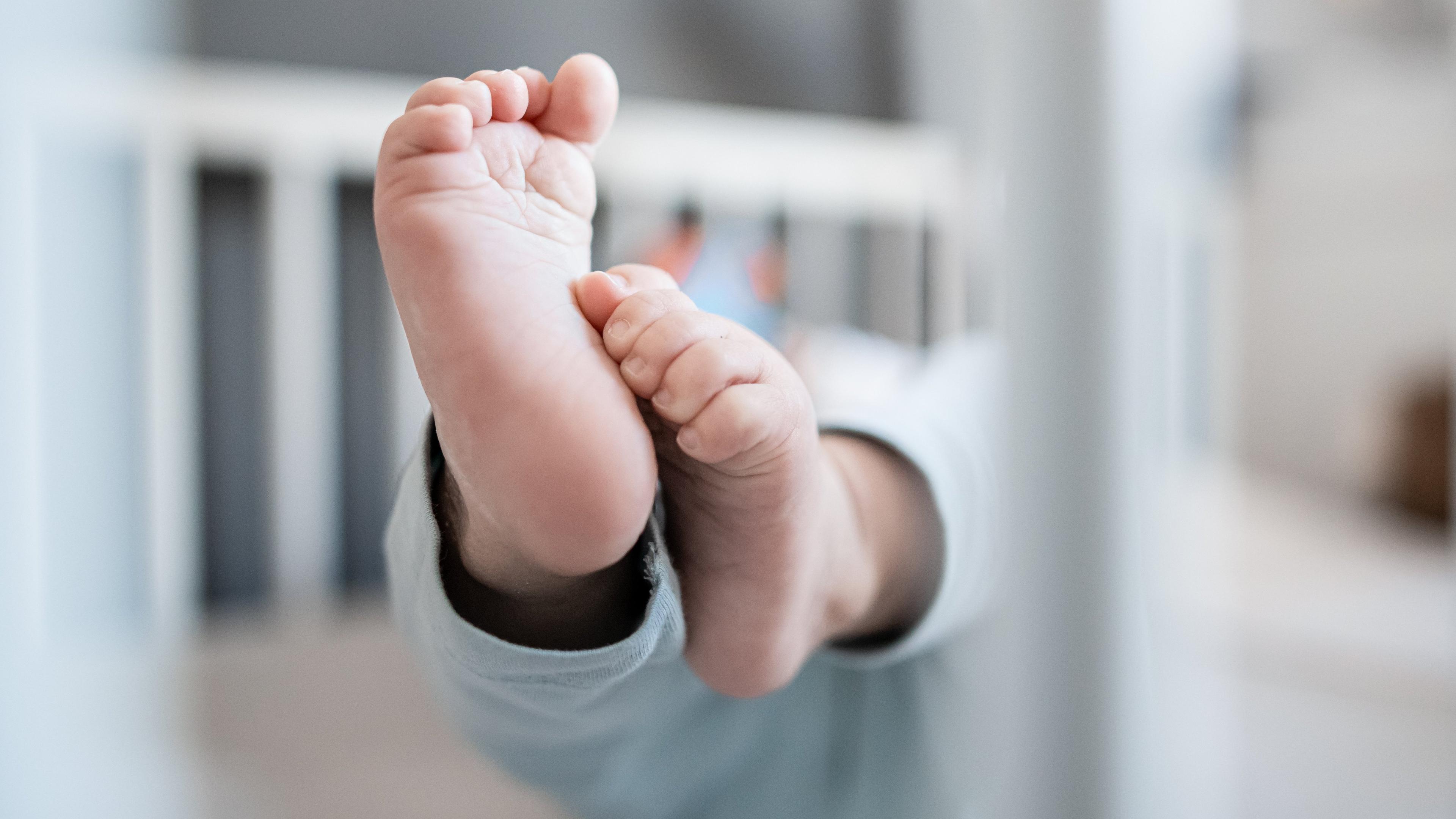 Füße eines Babys