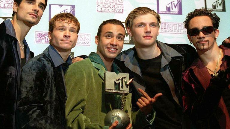 Backstreet Boys beim MTV Europe Music Award 1997