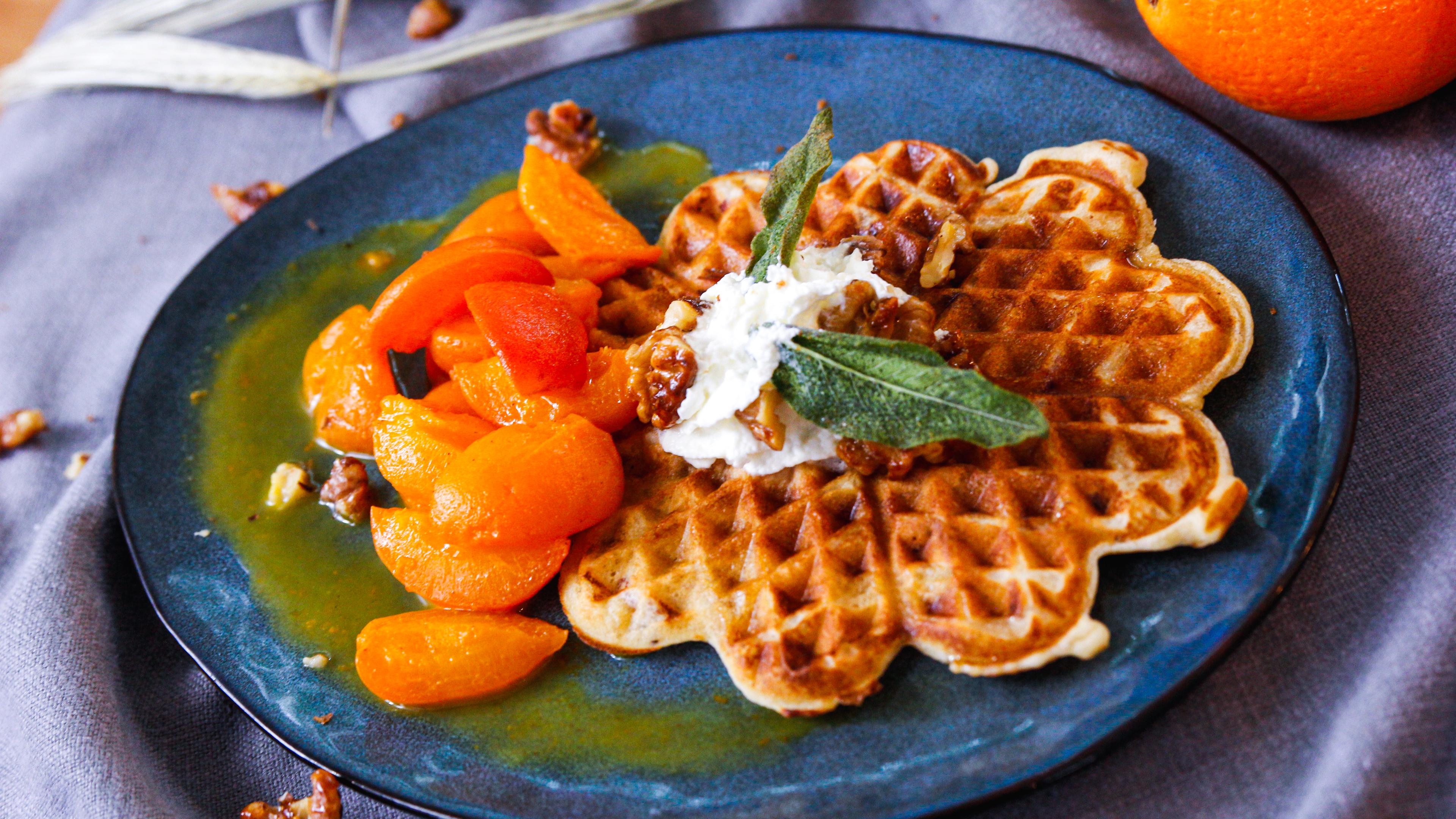 Baconwaffeln