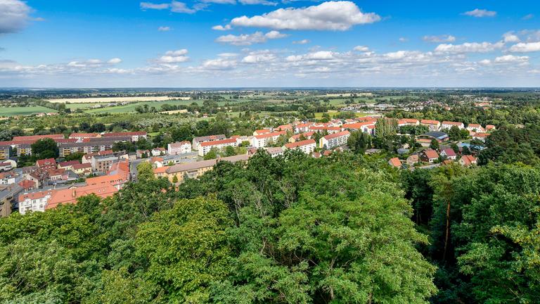 Blick auf Bad Freienwalde