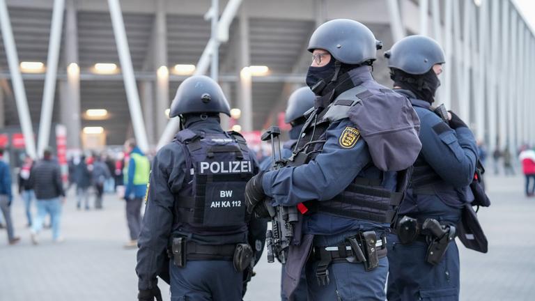Baden-Württemberg, Polizeieinsatz