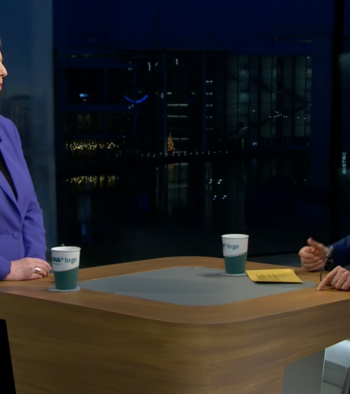 Bärbel Bas im Moma zur Rentenkommission