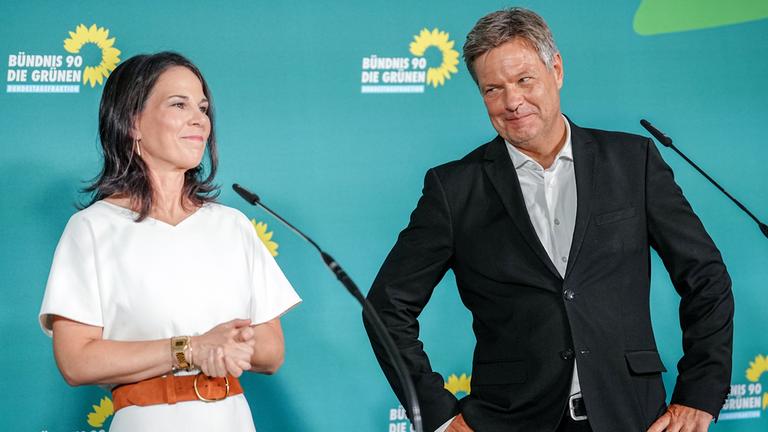 Annalena Baerbock und Robert Habeck
