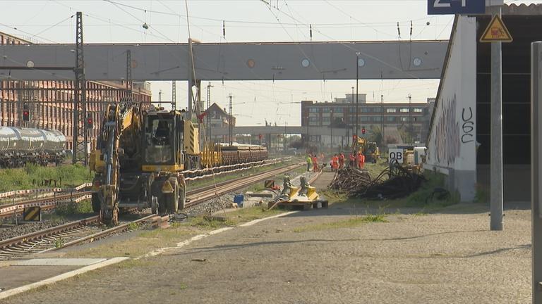 Bahn Baustelle
