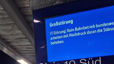 Nach Funkstörung: Zugverkehr läuft wieder an 
