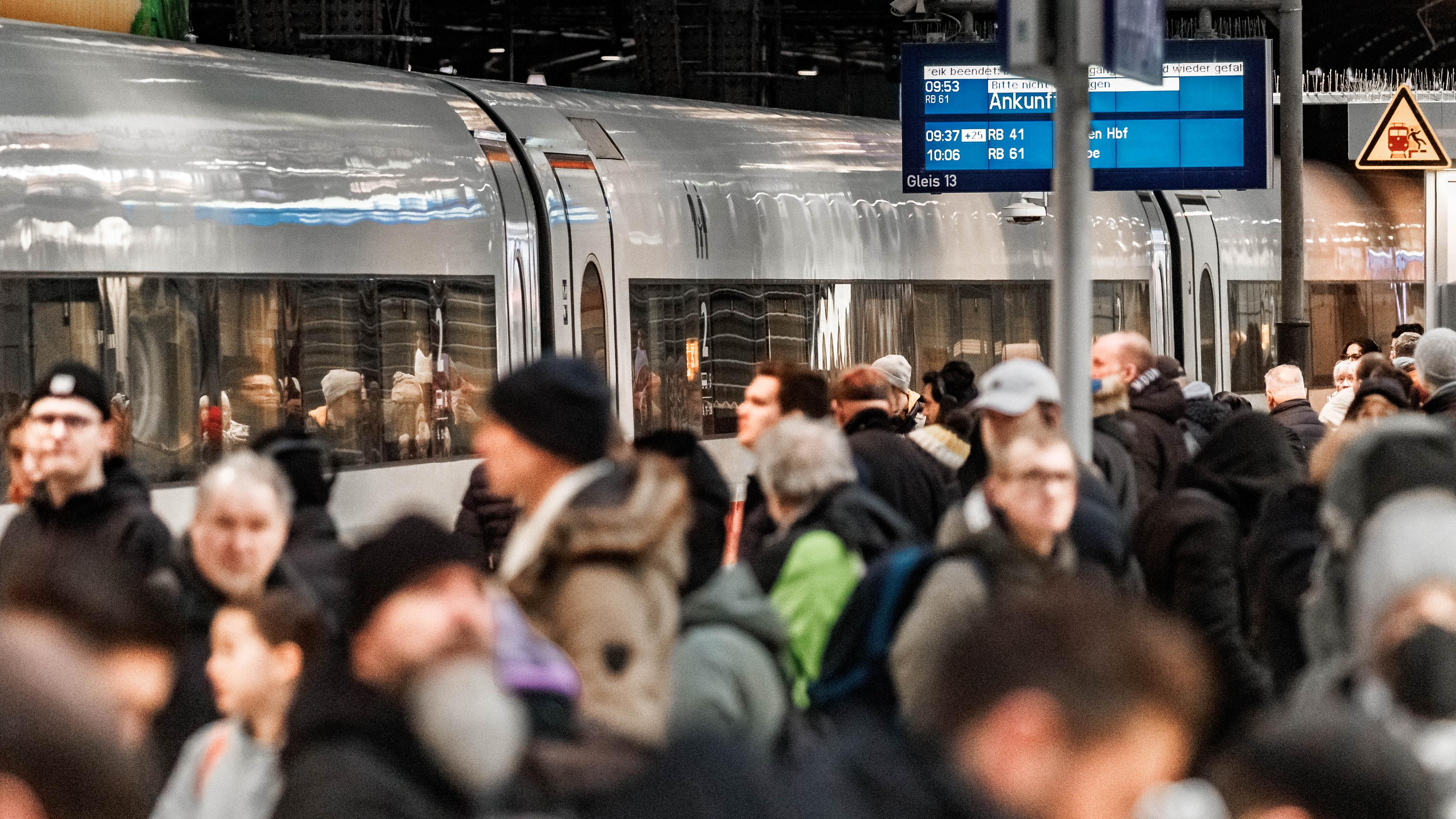 Nach dem mehrtägigen Streik der Lokführergewerkschaft GDL