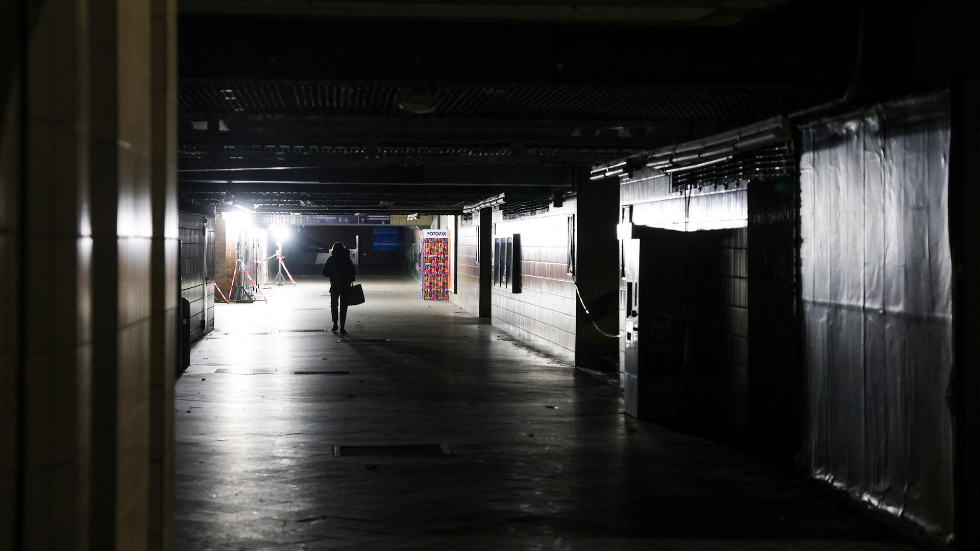 Bahnhof Wannsee Seit dem Wochenende gibt es einen Stromausfall im Südwesten, Zehlendorf-Steglitz in Berlin.