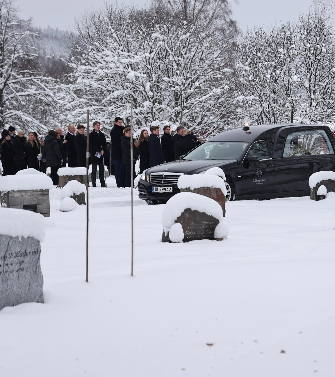 Beerdigung des norwegischen Biathleten Guttorm Sivert Bakken in Lillehammer