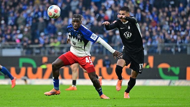 Fußball: Fabio Balde vom Hamburger SV.