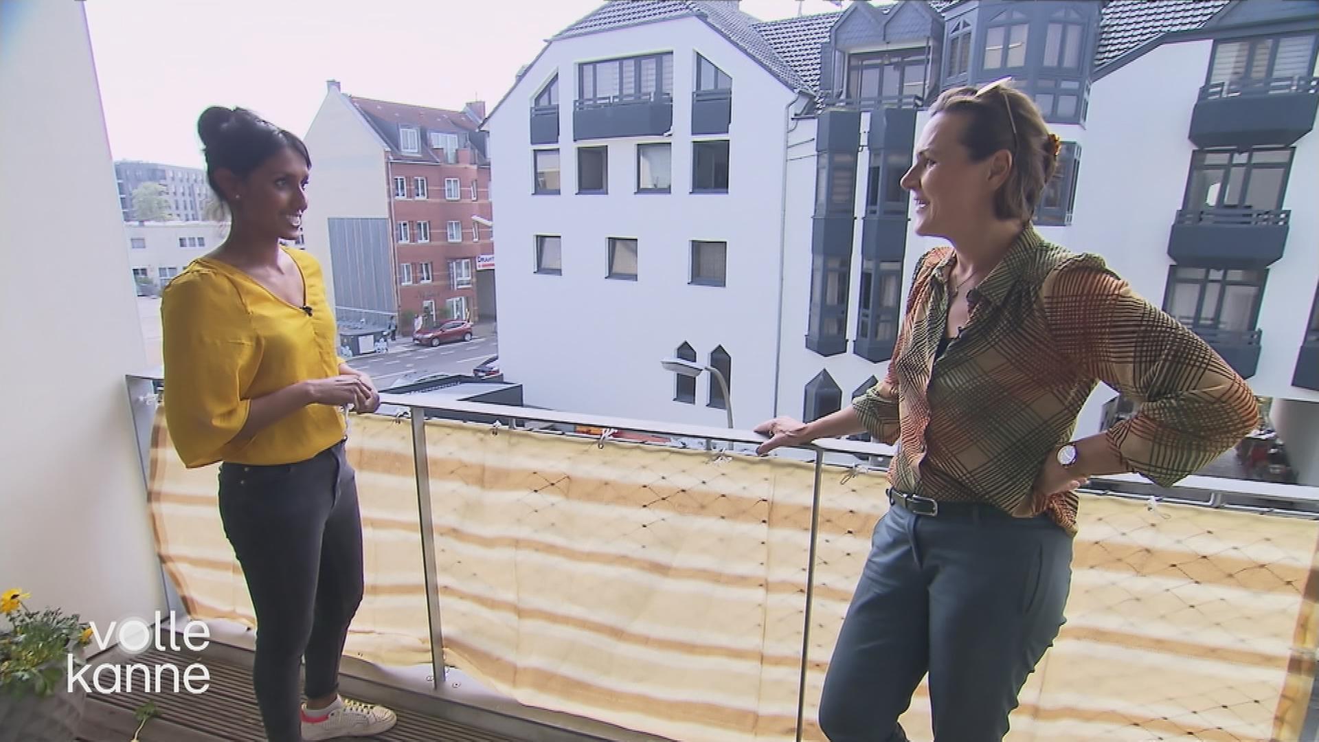 Balkon im 60er-Jahre-Stil