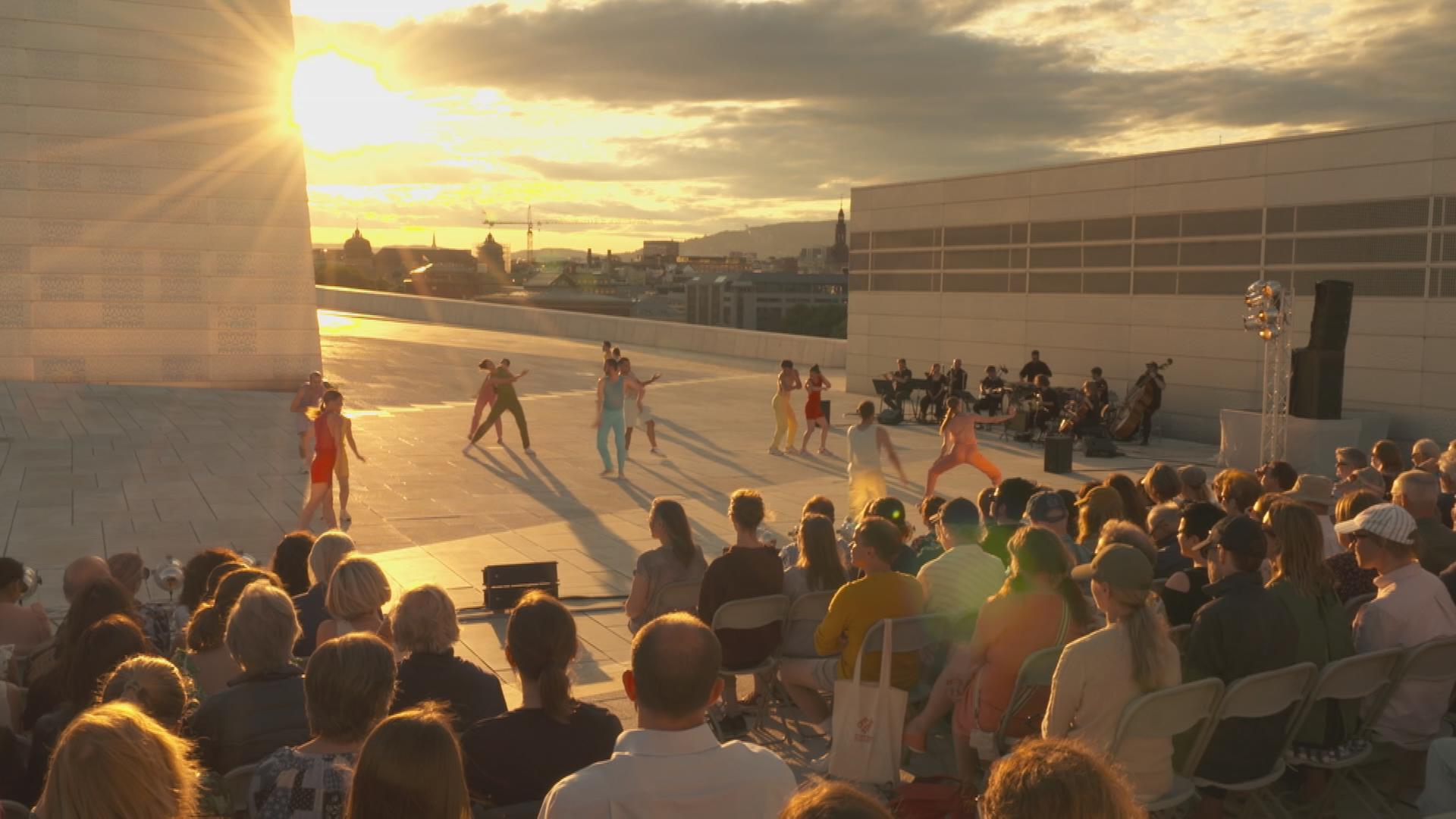 Rooftop-Ballett in Oslo	