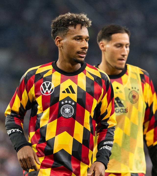 Gaben unter Jürgen Klopp  ihr Debüt in der deutschen Nationalmsnnschaft: Bambase Conté (links) und Younes Ebnoutalib.